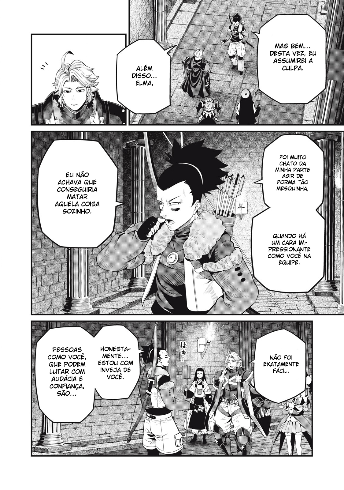 Read O Exilado Cavaleiro Pesado Reencarnado é Incomparável com o Conhecimento do Jogo (PT-BR) PT Manga Online