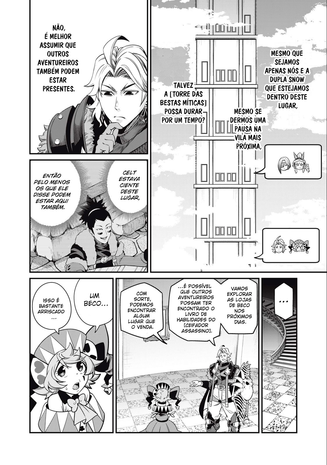 Read O Exilado Cavaleiro Pesado Reencarnado é Incomparável com o Conhecimento do Jogo (PT-BR) PT Manga Online