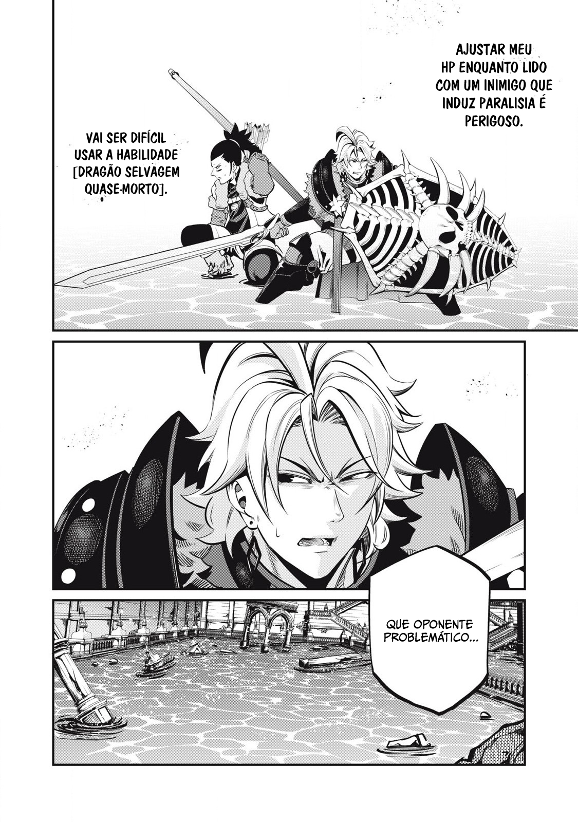 Read O Exilado Cavaleiro Pesado Reencarnado é Incomparável com o Conhecimento do Jogo (PT-BR) PT Manga Online