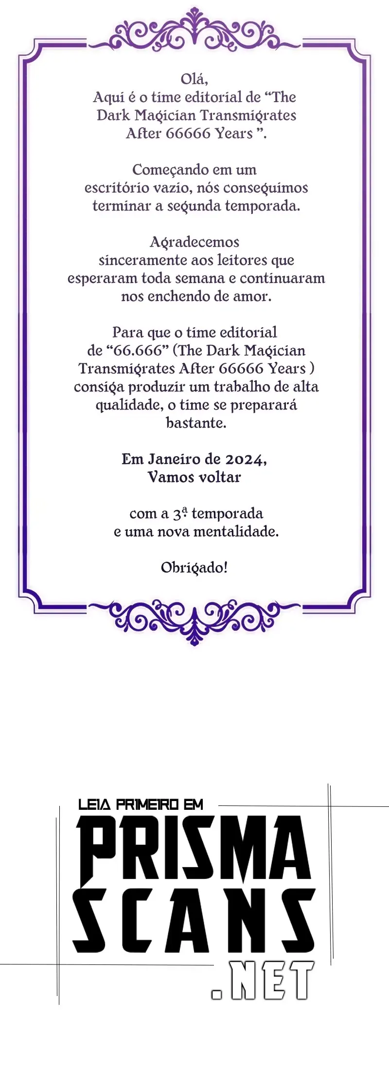 Read O Mago Negro que Retorna Após 66666 Anos (PT-BR) PT Manga Online