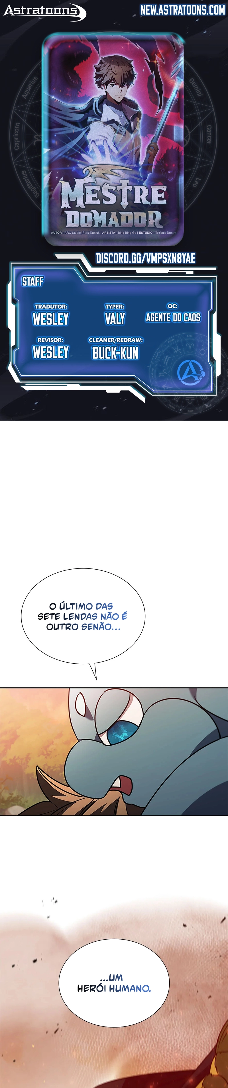 Read O Mestre Domador (PT-BR) PT Manga Online