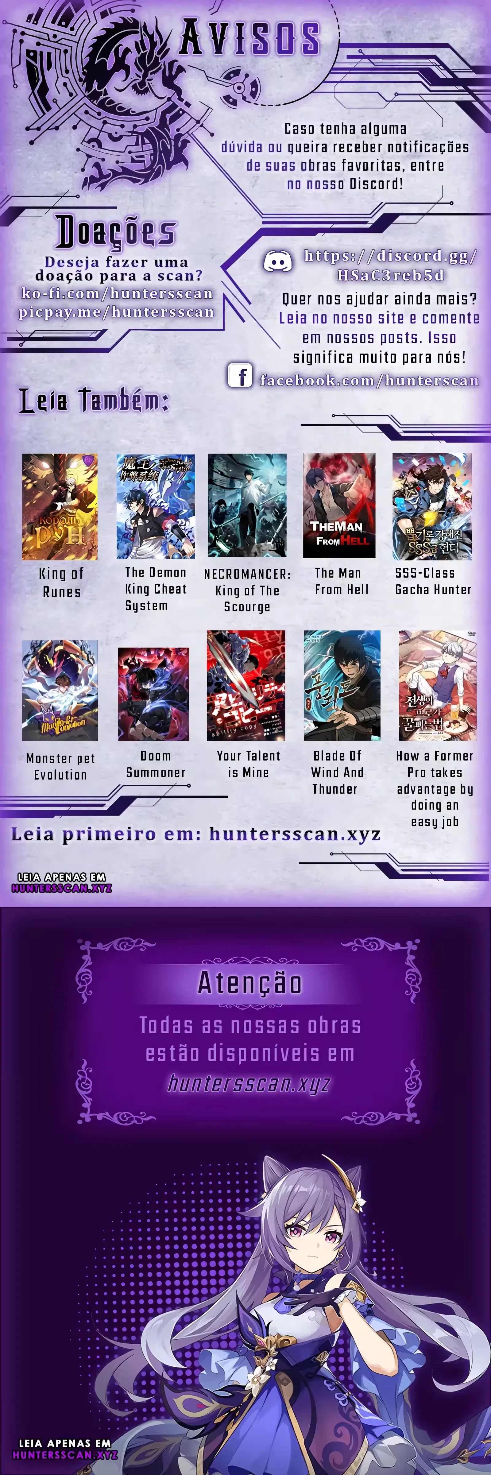 Read O Neto do Imperador Santo é um Necromante (PT-BR) PT Manga Online