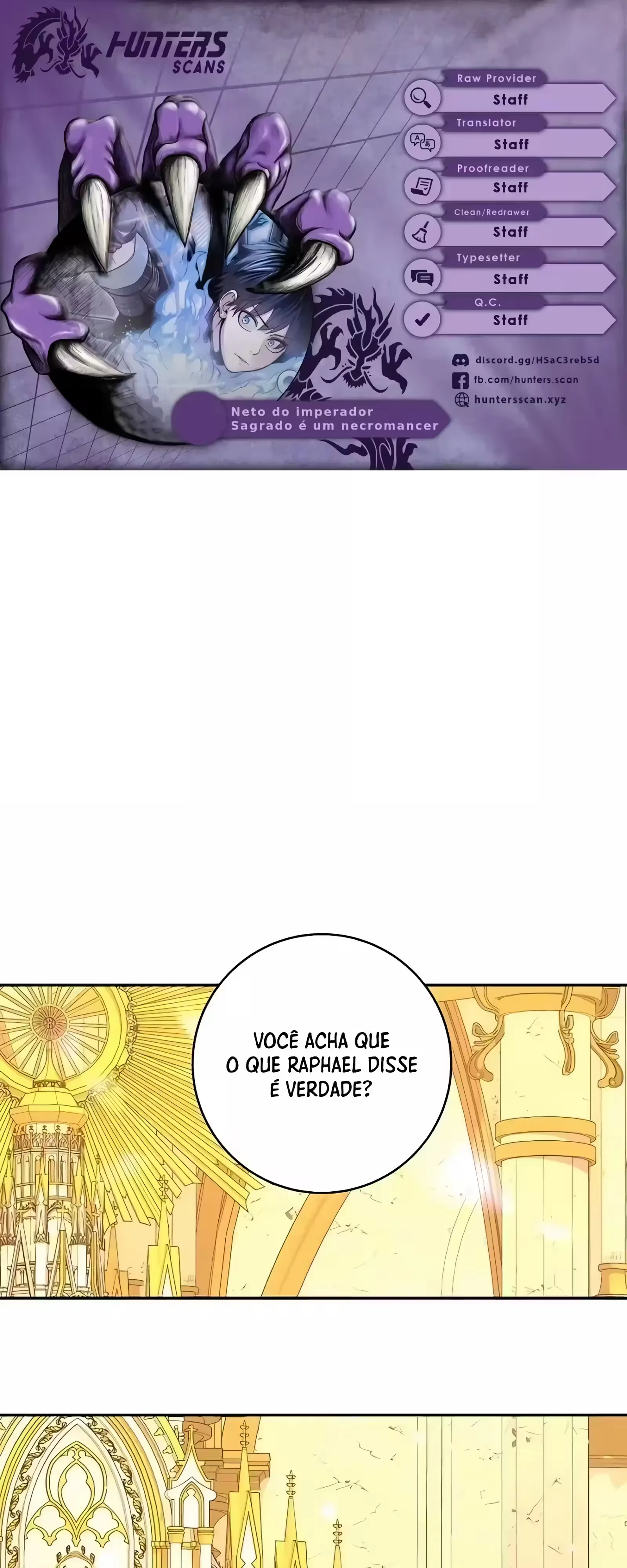 Read O Neto do Imperador Santo é um Necromante (PT-BR) PT Manga Online
