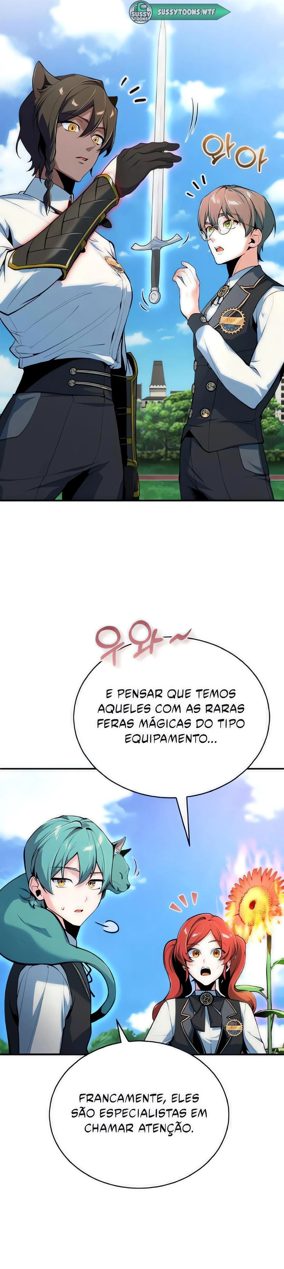 Read O Professor Disfarçado da Academia (PT-BR) PT Manga Online