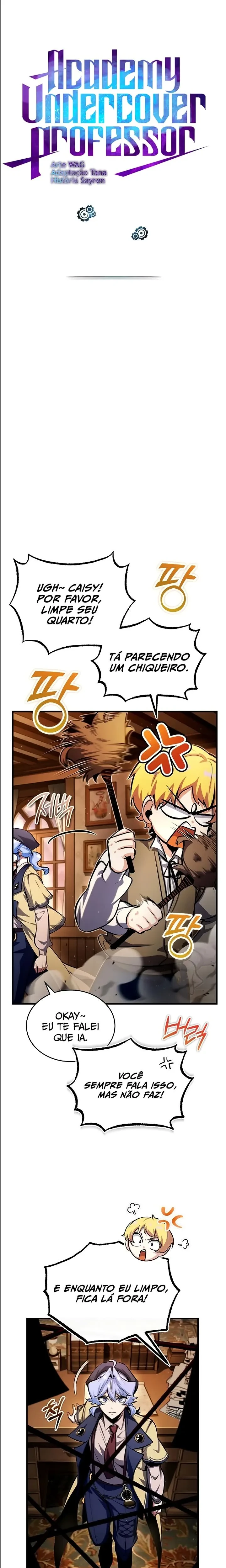 Read O Professor Disfarçado da Academia (PT-BR) PT Manga Online