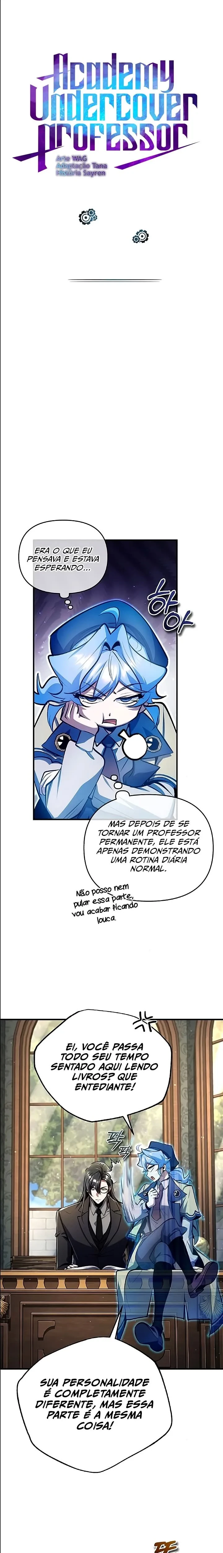 Read O Professor Disfarçado da Academia (PT-BR) PT Manga Online