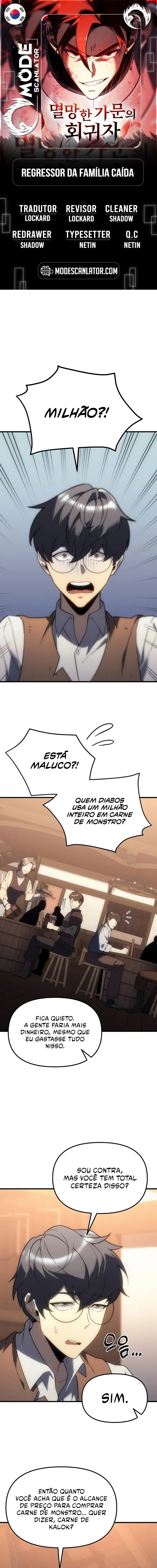 Read O Regressor da Família Caída (PT-BR) PT Manga Online