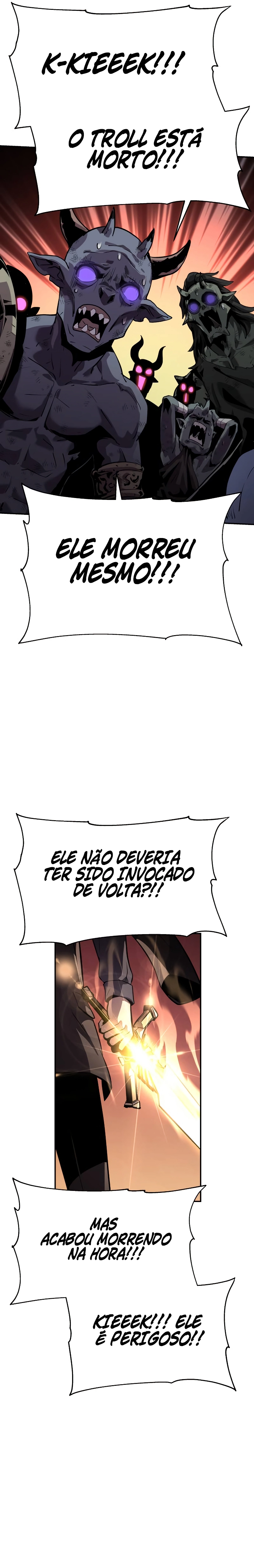 Read O Rei dos Cavaleiros que Retorna com um Deus (PT-BR) PT Manga Online