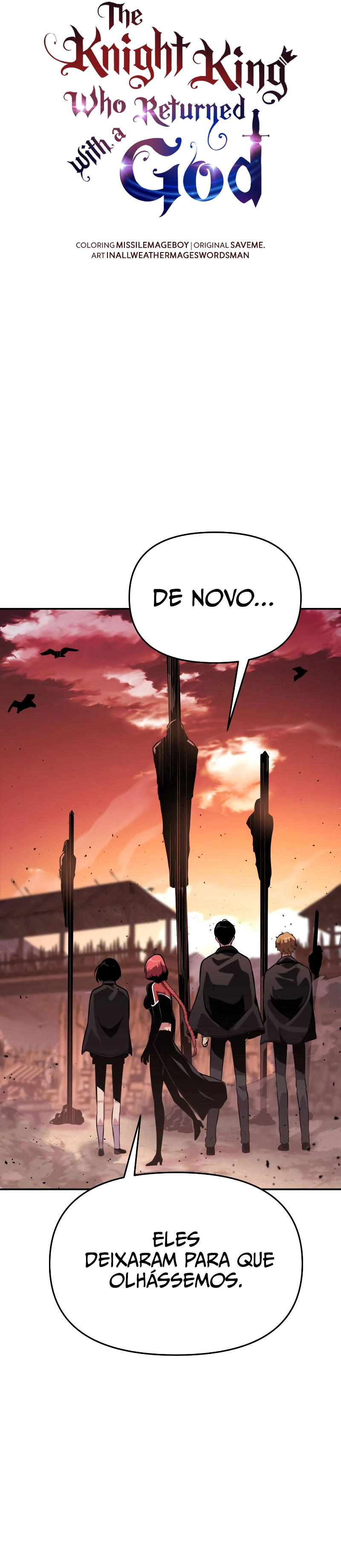 Read O Rei dos Cavaleiros que Retorna com um Deus (PT-BR) PT Manga Online