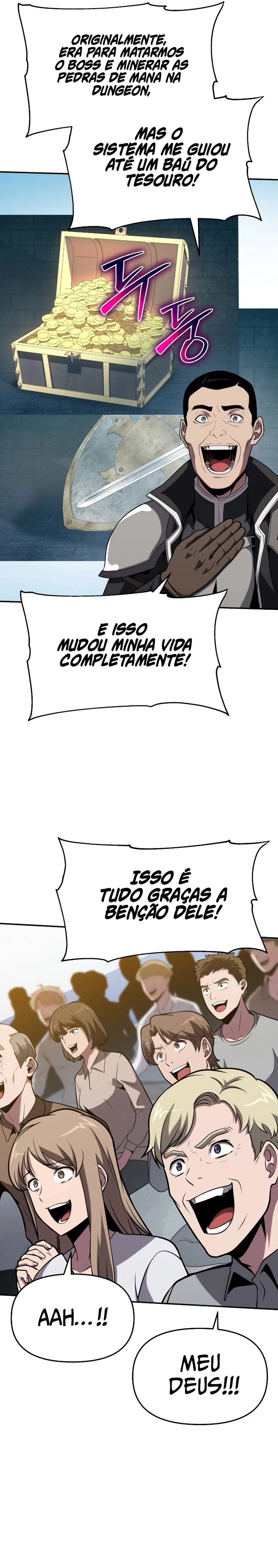 Read O Rei dos Cavaleiros que Retorna com um Deus (PT-BR) PT Manga Online