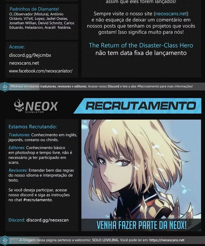 Read O Retorno do Herói de Classe Desastre (PT-BR) PT Manga Online