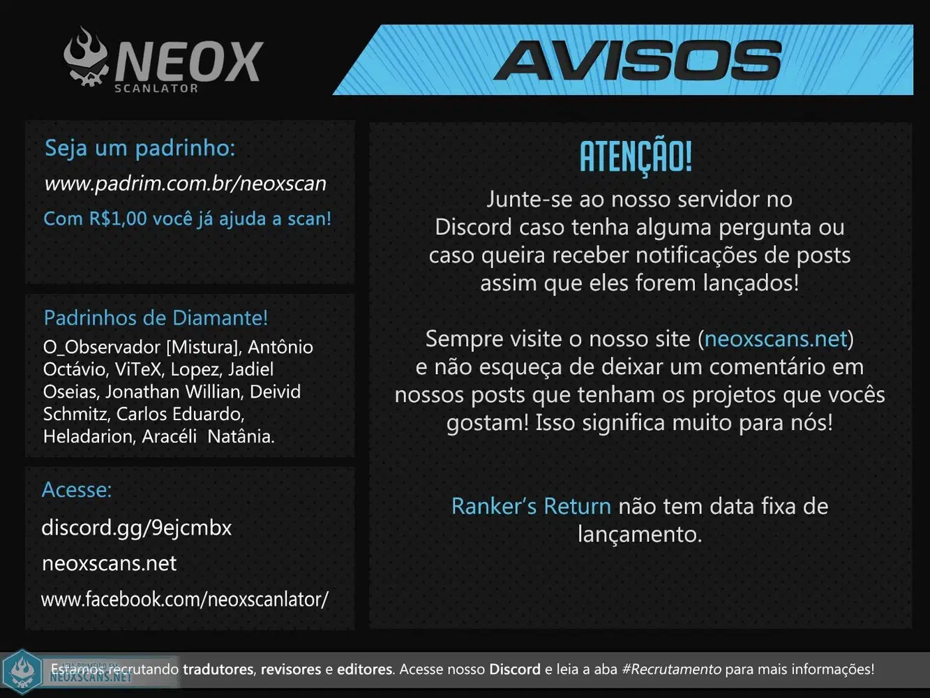 Read O Retorno do Ranker (PT-BR) PT Manga Online