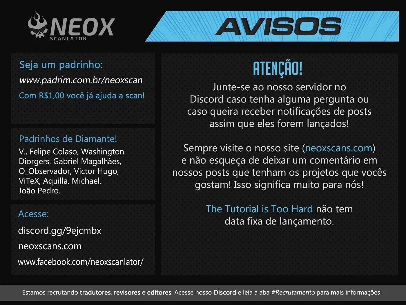 Read O Tutorial é Muito Difícil (PT-BR) PT Manga Online