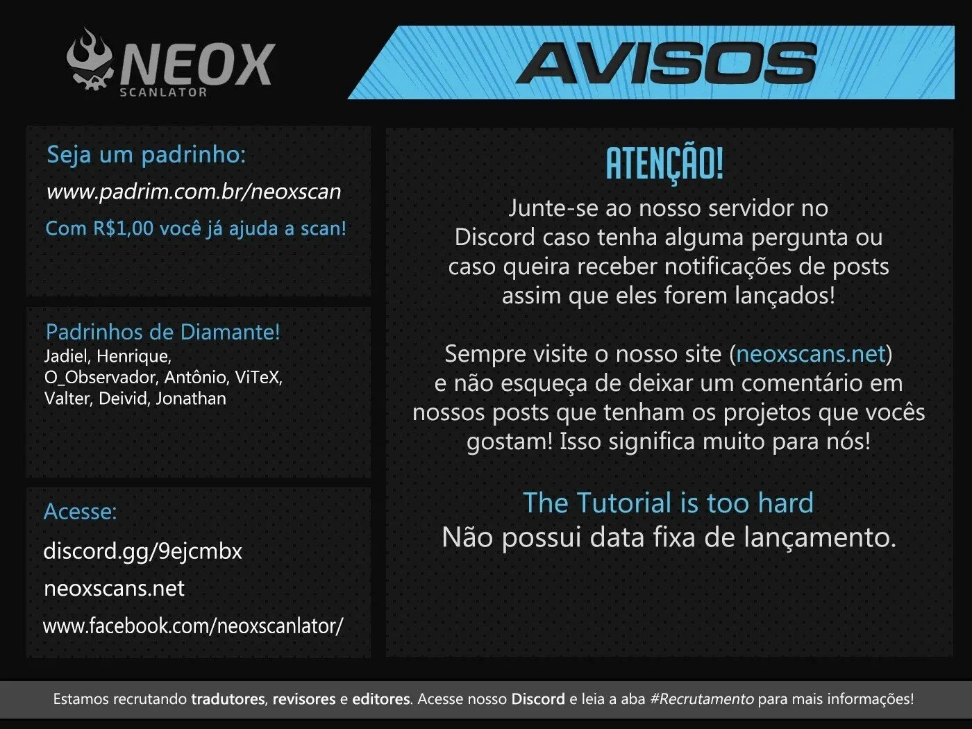 Read O Tutorial é Muito Difícil (PT-BR) PT Manga Online