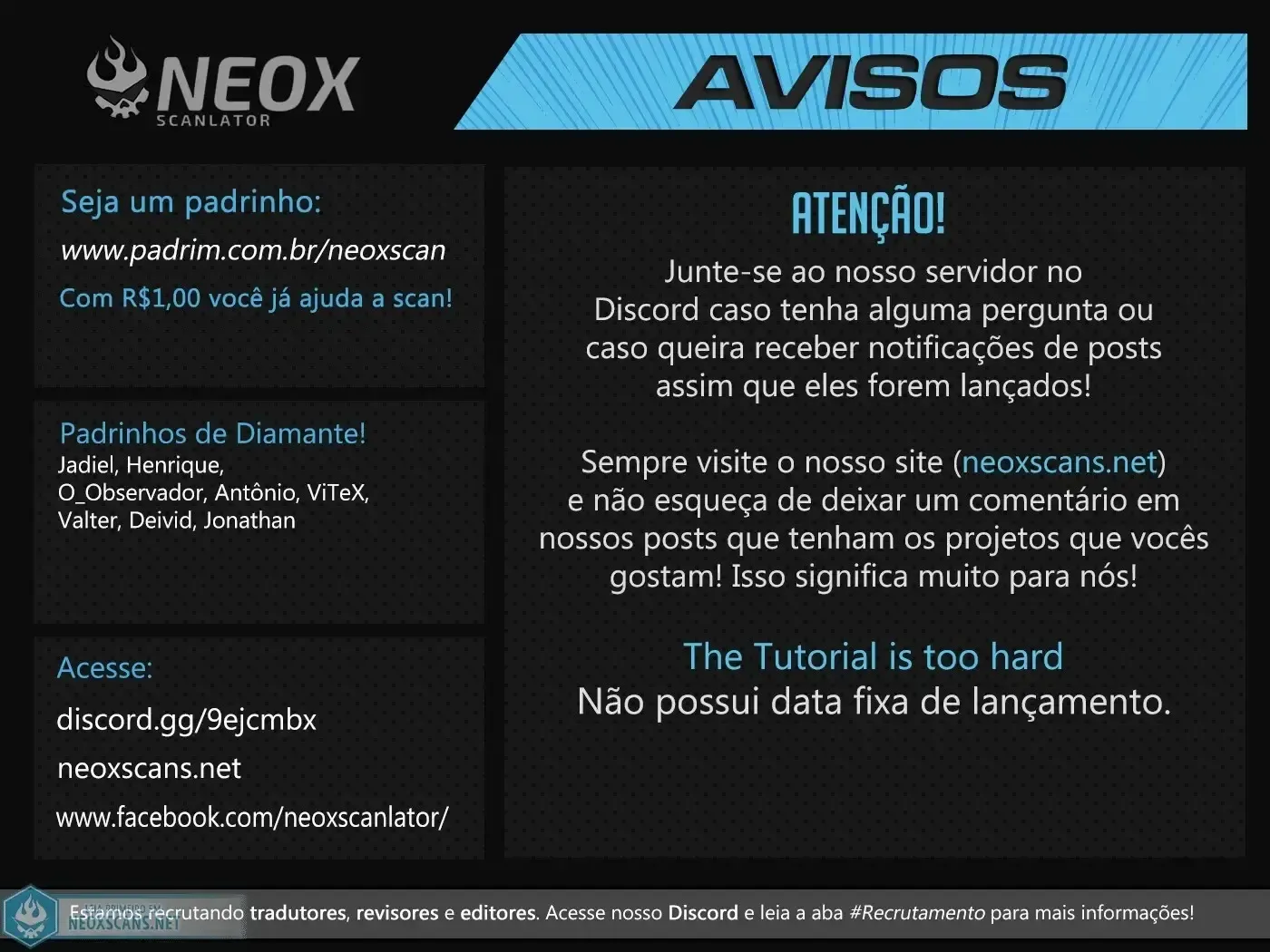 Read O Tutorial é Muito Difícil (PT-BR) PT Manga Online