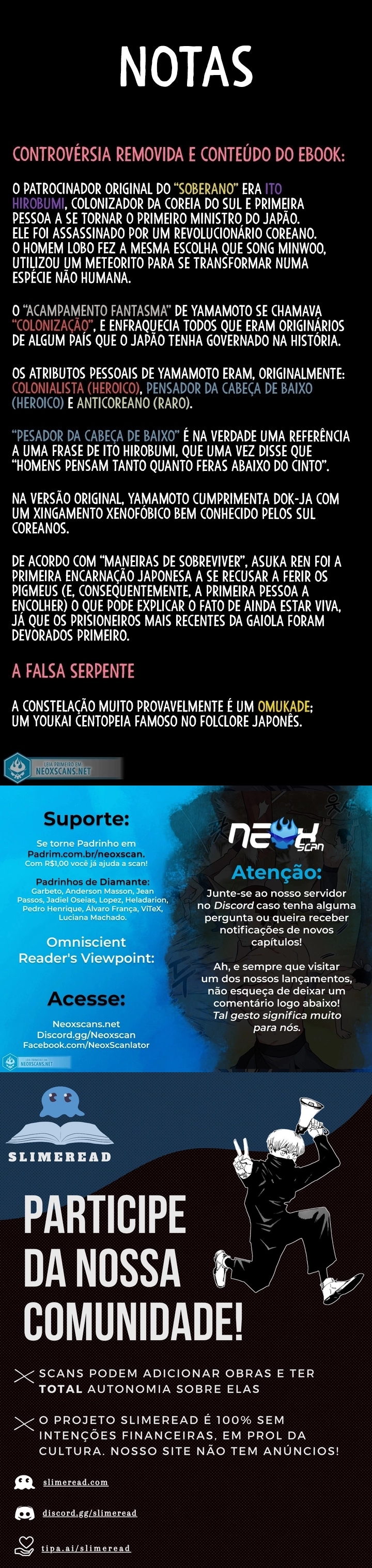 Read Ponto de Vista Do Leitor Oniciente (PT-BR) PT Manga Online