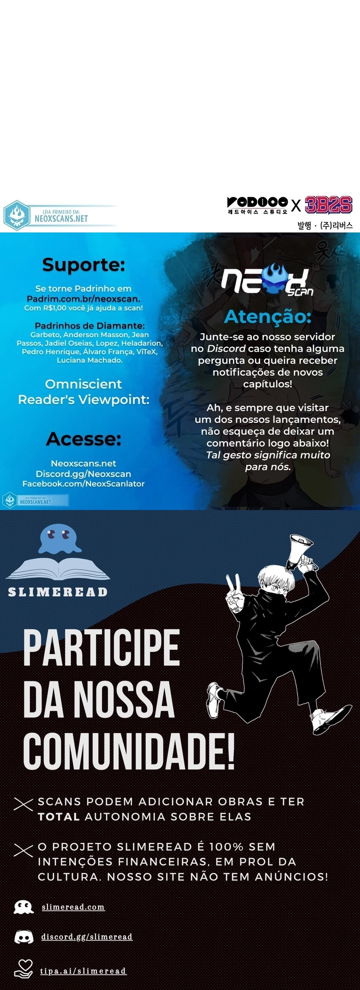 Read Ponto de Vista Do Leitor Oniciente (PT-BR) PT Manga Online