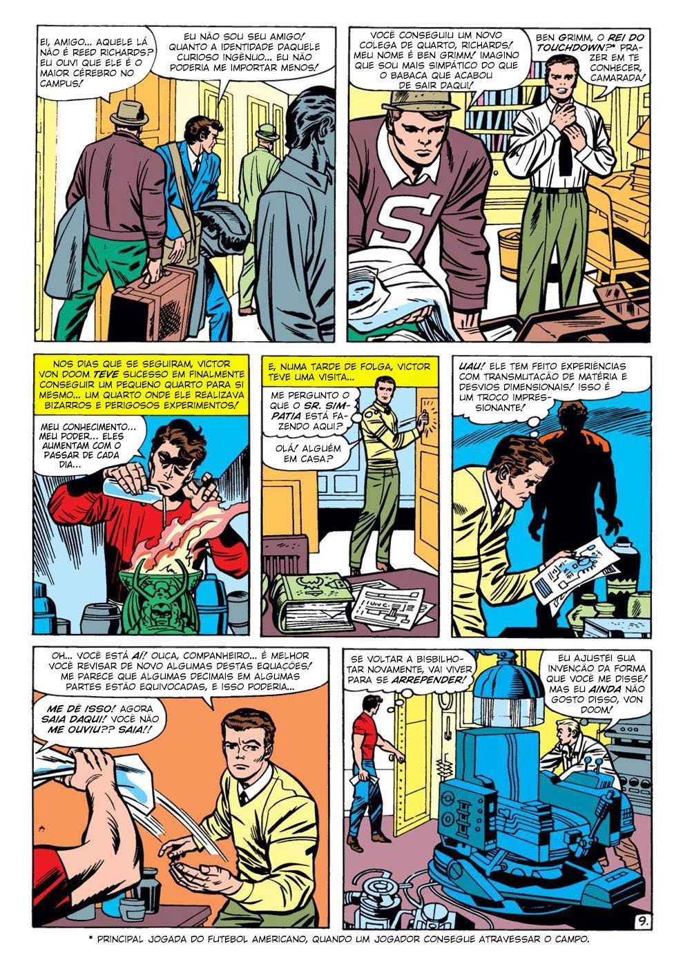 Read Quarteto Fantástico V1 (1961) (PT-BR) PT Manga Online