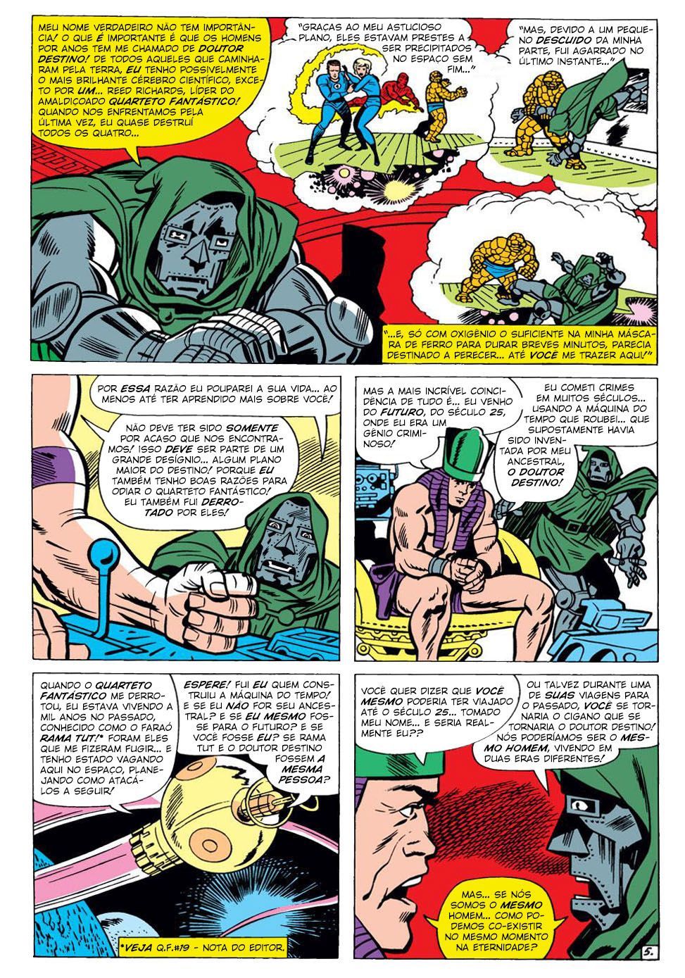 Read Quarteto Fantástico V1 (1961) (PT-BR) PT Manga Online