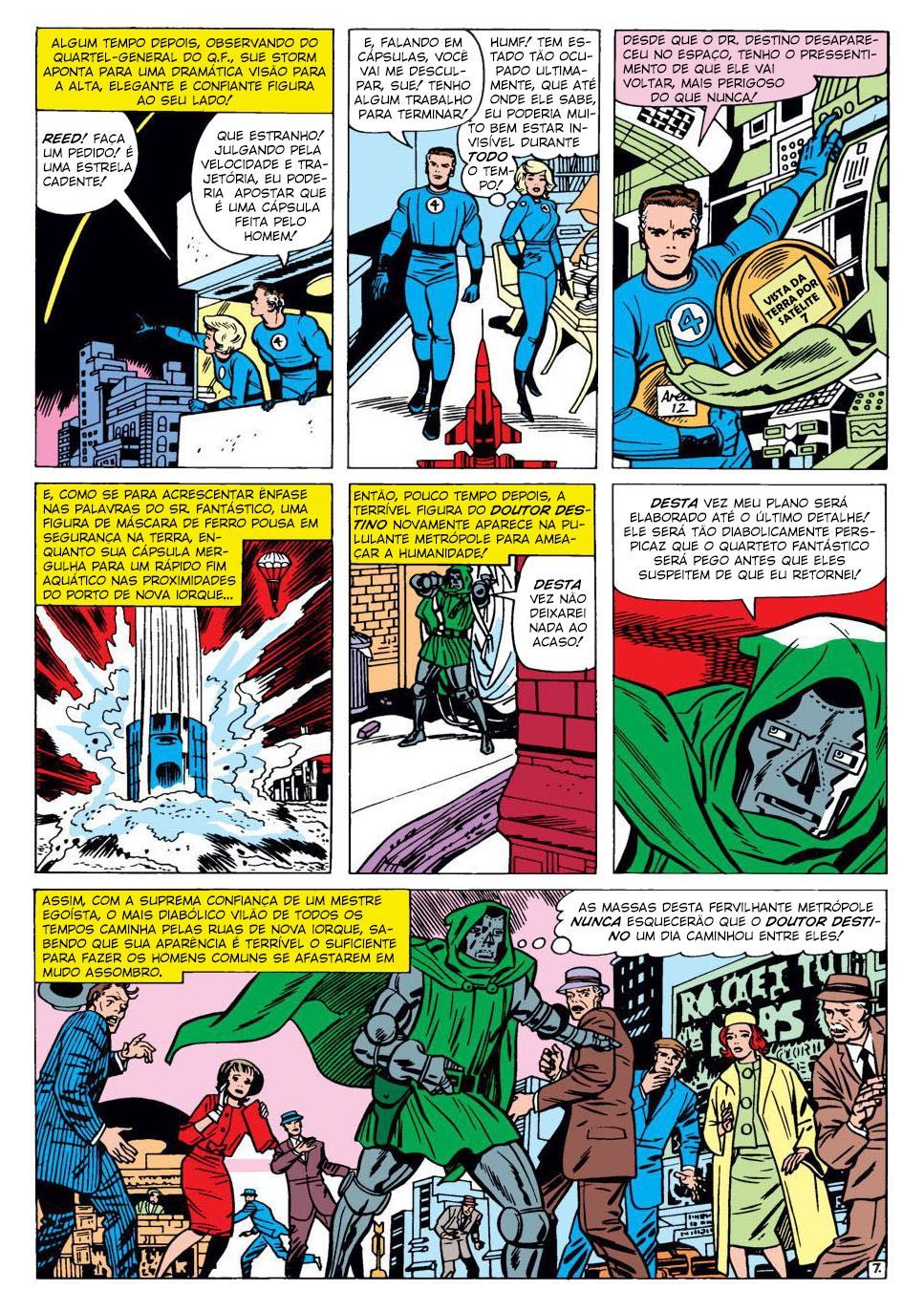 Read Quarteto Fantástico V1 (1961) (PT-BR) PT Manga Online