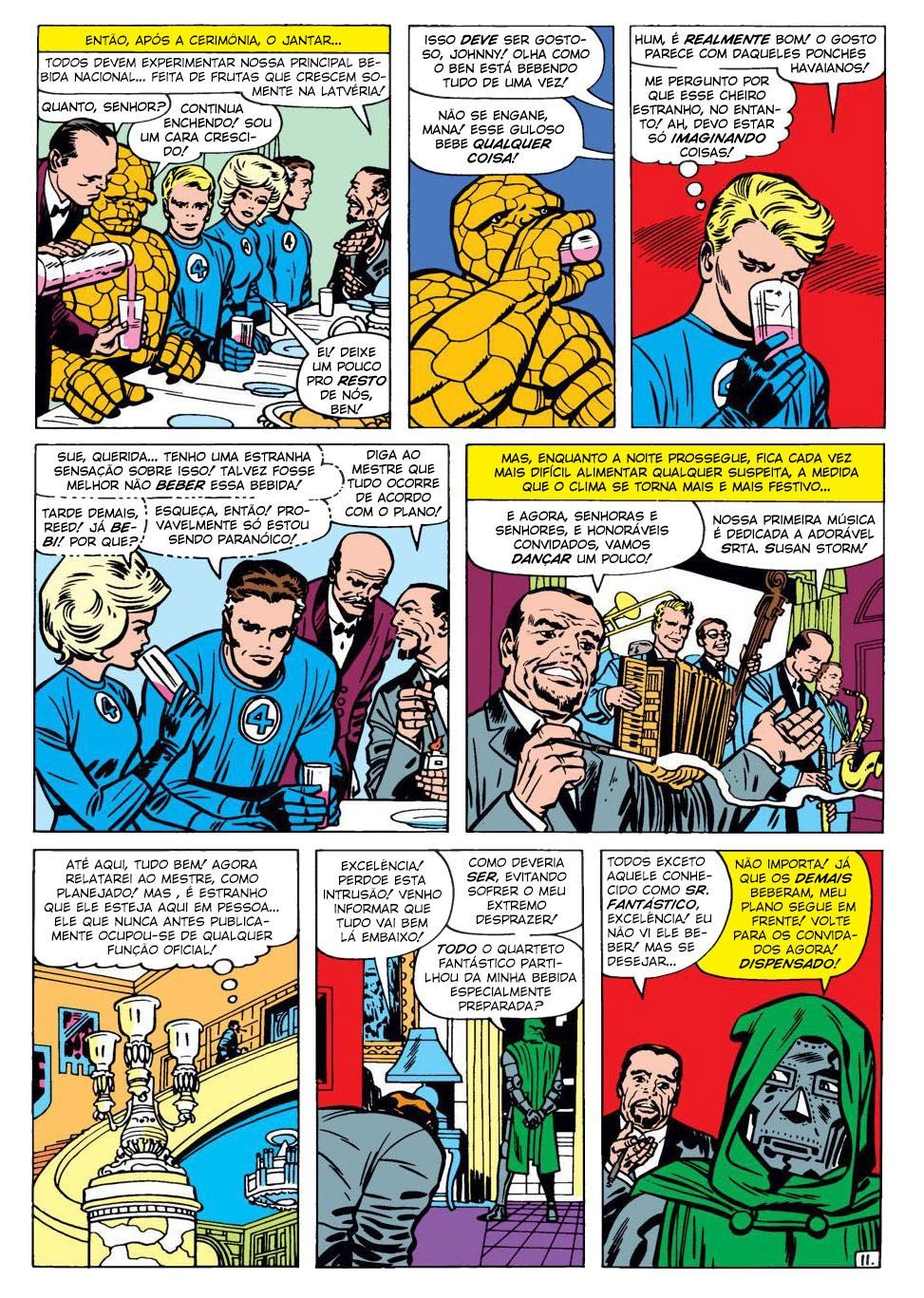 Read Quarteto Fantástico V1 (1961) (PT-BR) PT Manga Online
