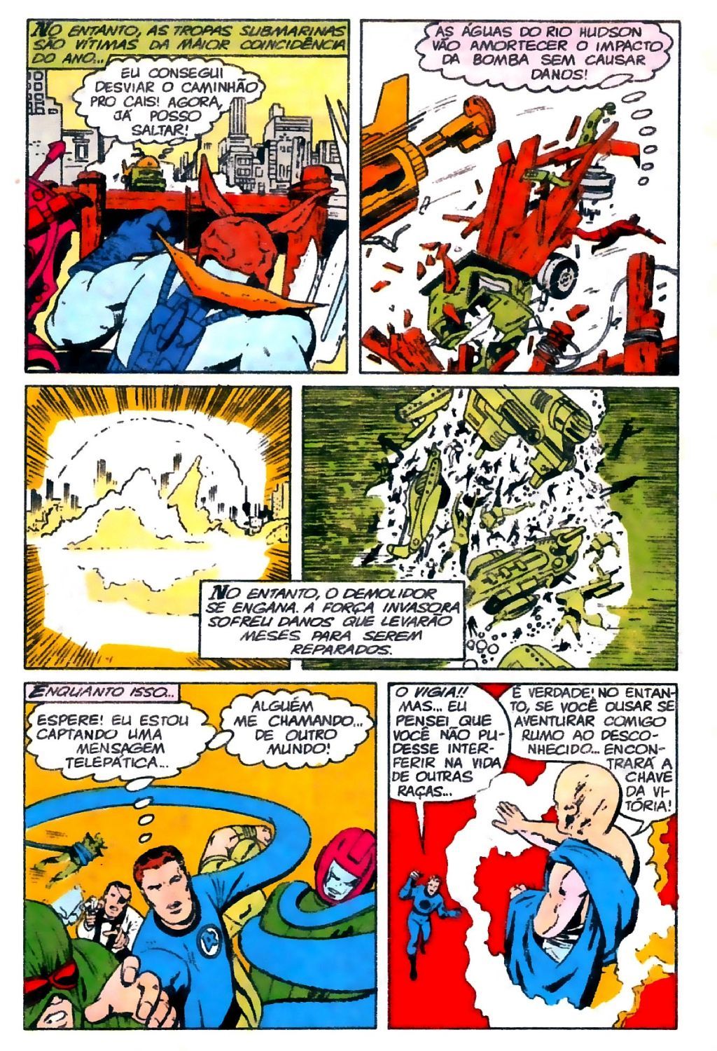 Read Quarteto Fantástico V1 (1961) (PT-BR) PT Manga Online