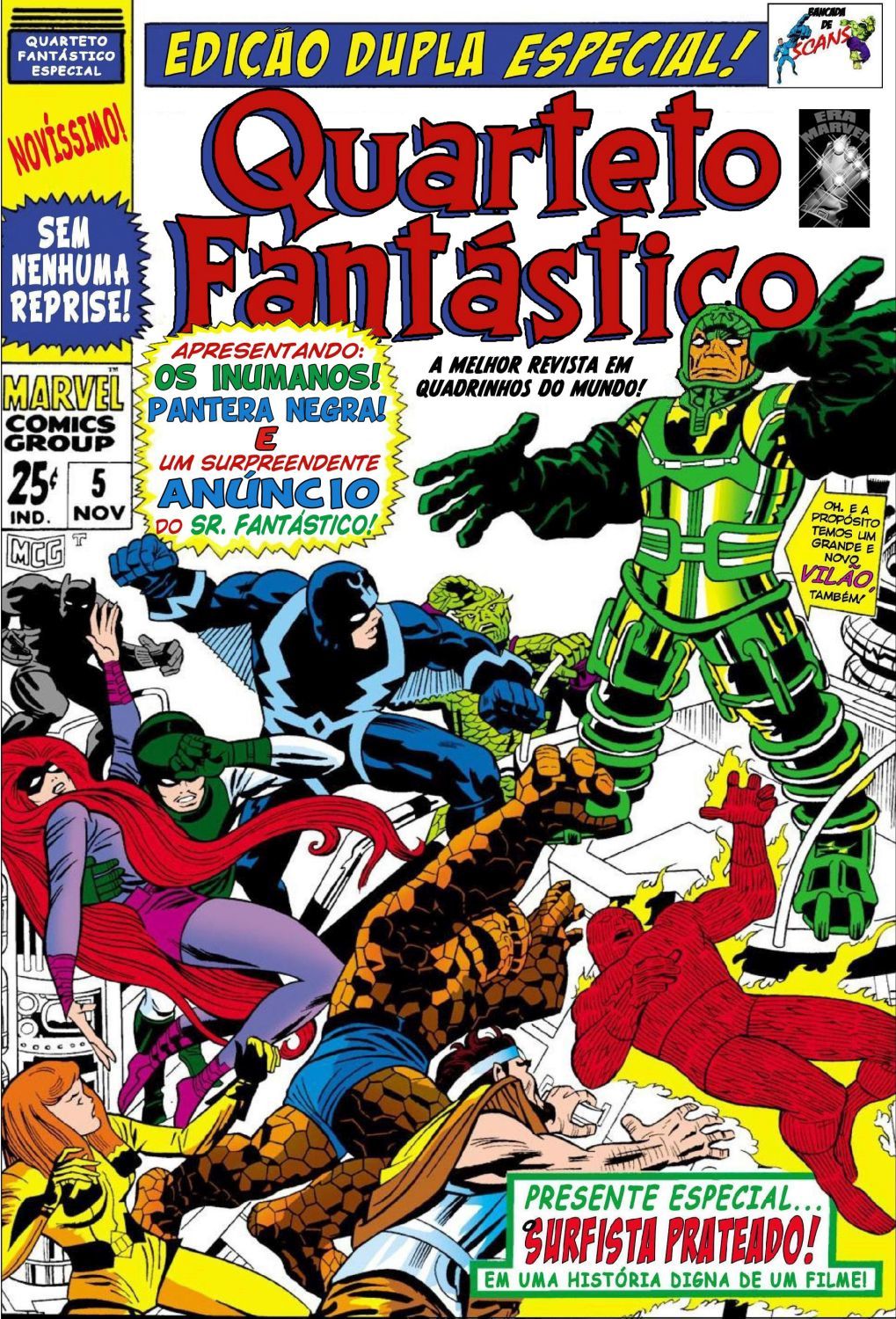 Read Quarteto Fantástico V1 (1961) (PT-BR) PT Manga Online