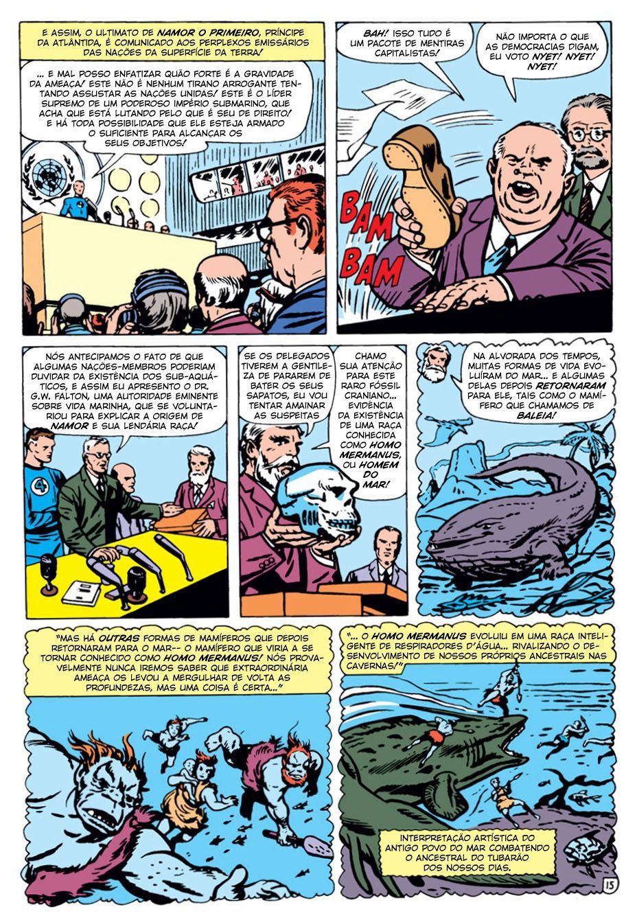 Read Quarteto Fantástico V1 (1961) (PT-BR) PT Manga Online