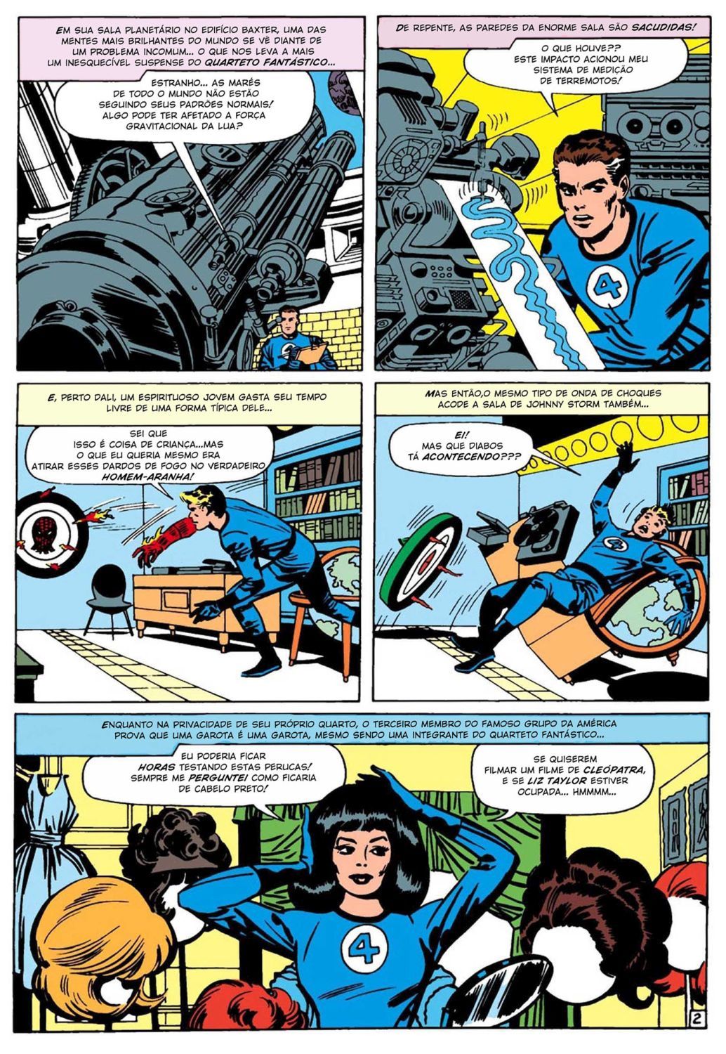 Read Quarteto Fantástico V1 (1961) (PT-BR) PT Manga Online