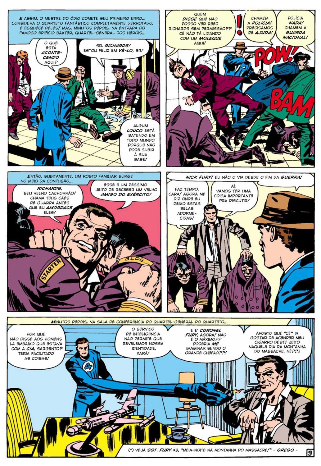 Read Quarteto Fantástico V1 (1961) (PT-BR) PT Manga Online