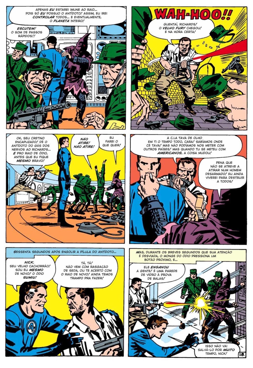 Read Quarteto Fantástico V1 (1961) (PT-BR) PT Manga Online