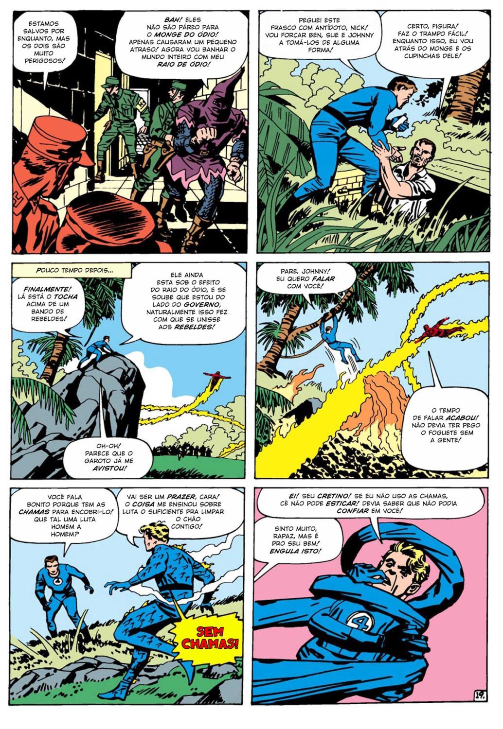 Read Quarteto Fantástico V1 (1961) (PT-BR) PT Manga Online