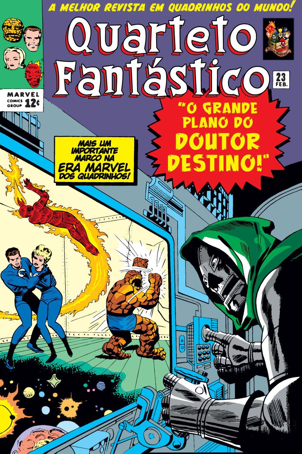 Read Quarteto Fantástico V1 (1961) (PT-BR) PT Manga Online