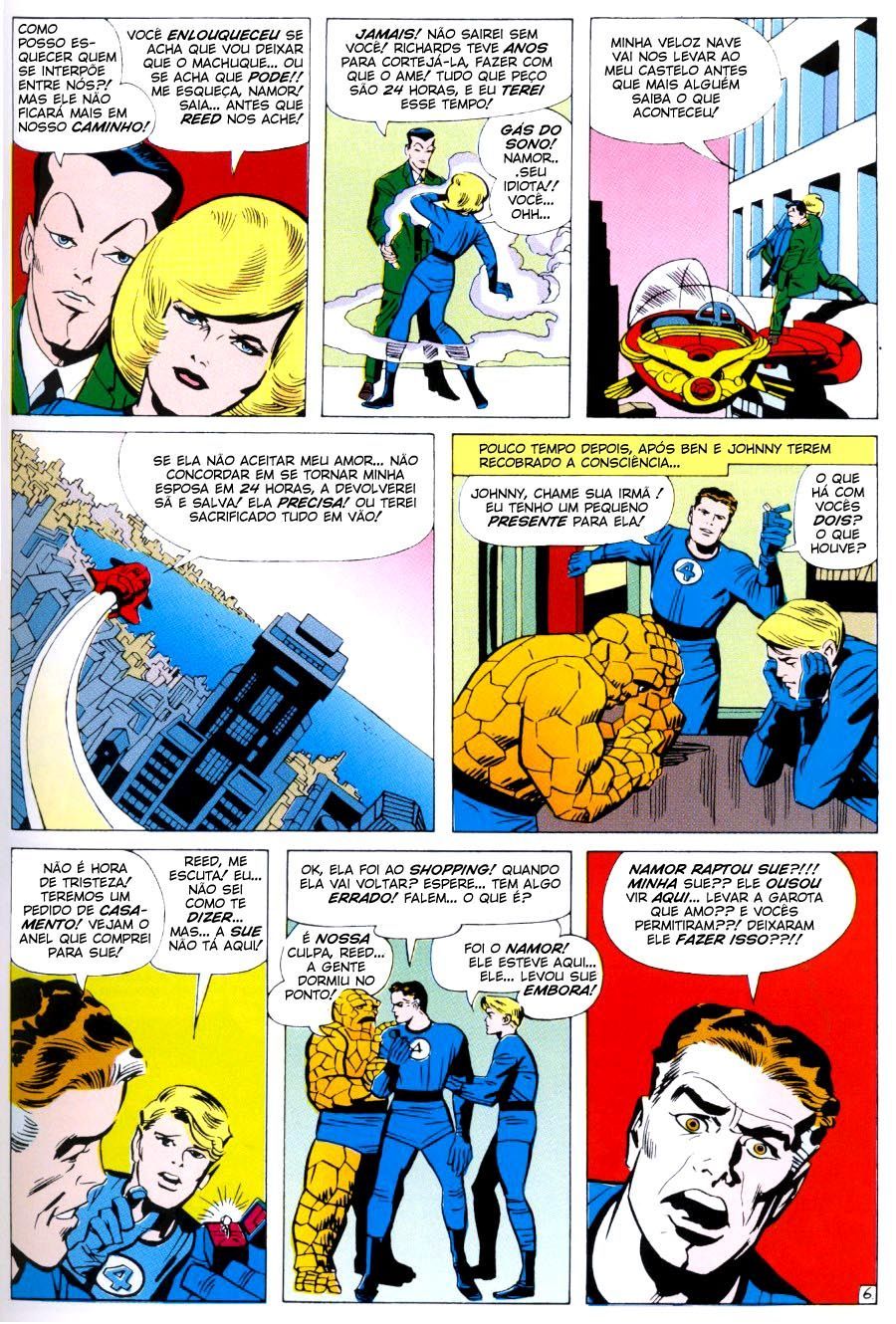 Read Quarteto Fantástico V1 (1961) (PT-BR) PT Manga Online