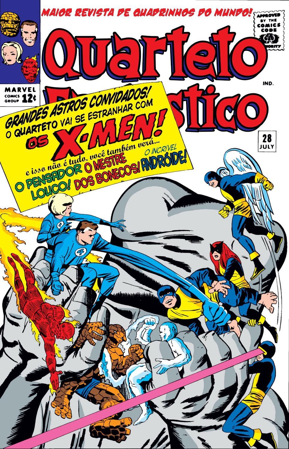 Read Quarteto Fantástico V1 (1961) (PT-BR) PT Manga Online