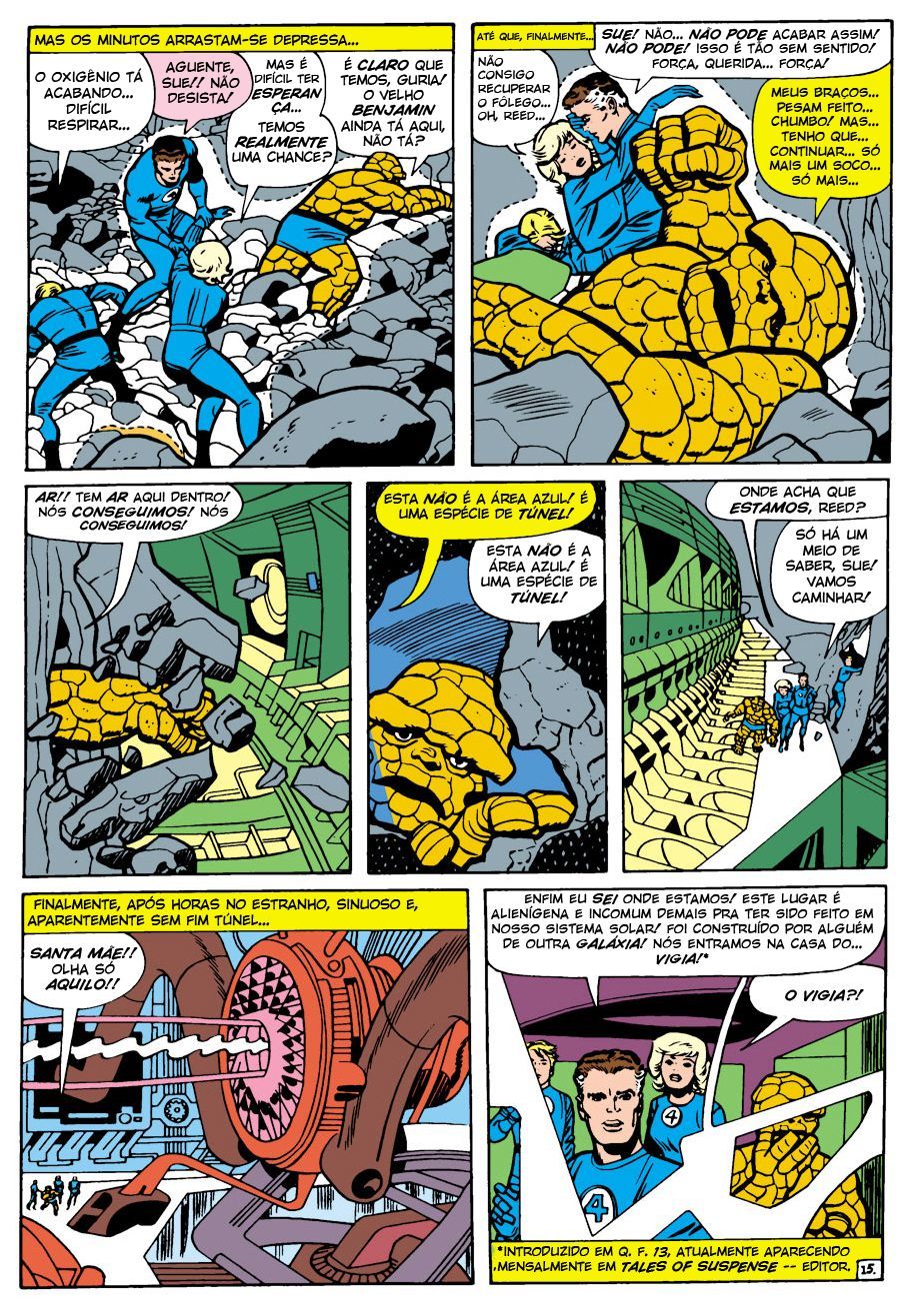 Read Quarteto Fantástico V1 (1961) (PT-BR) PT Manga Online
