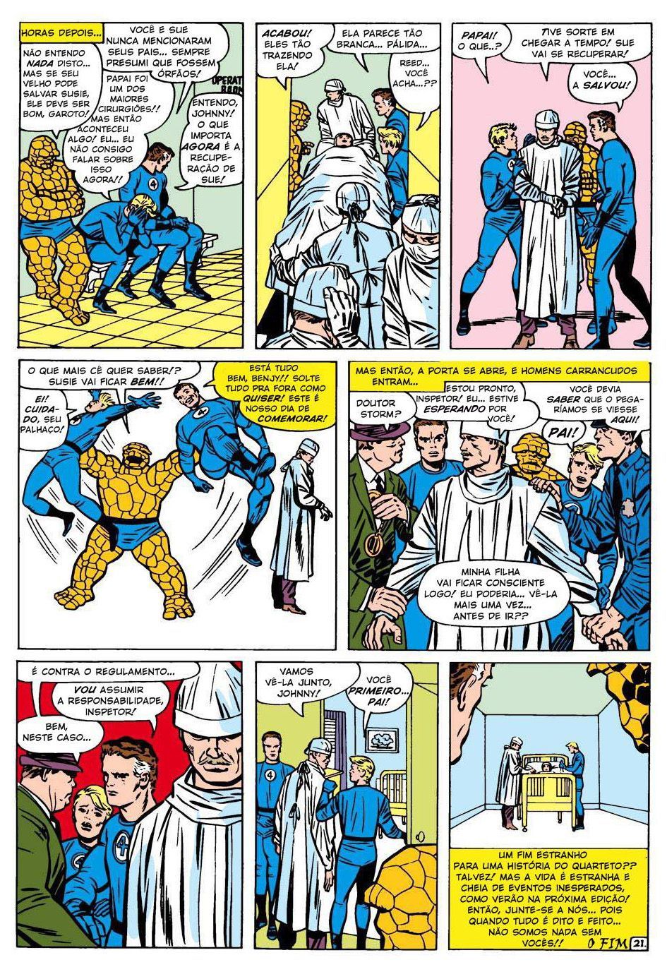 Read Quarteto Fantástico V1 (1961) (PT-BR) PT Manga Online