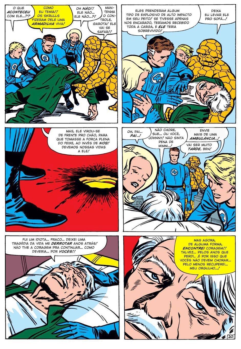 Read Quarteto Fantástico V1 (1961) (PT-BR) PT Manga Online