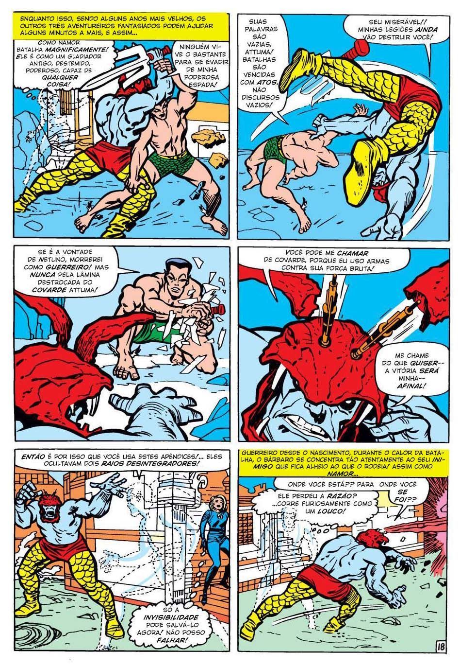 Read Quarteto Fantástico V1 (1961) (PT-BR) PT Manga Online