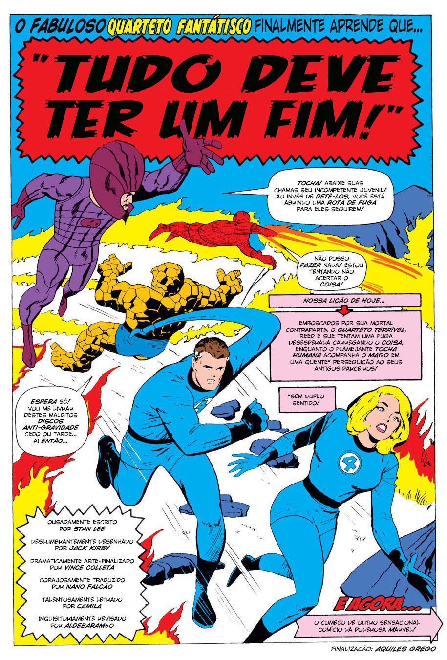 Read Quarteto Fantástico V1 (1961) (PT-BR) PT Manga Online