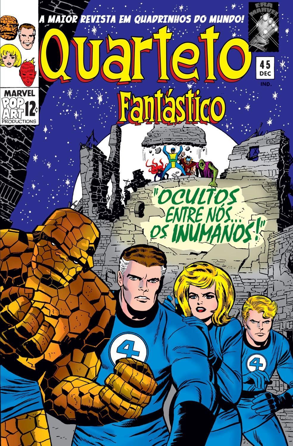 Read Quarteto Fantástico V1 (1961) (PT-BR) PT Manga Online