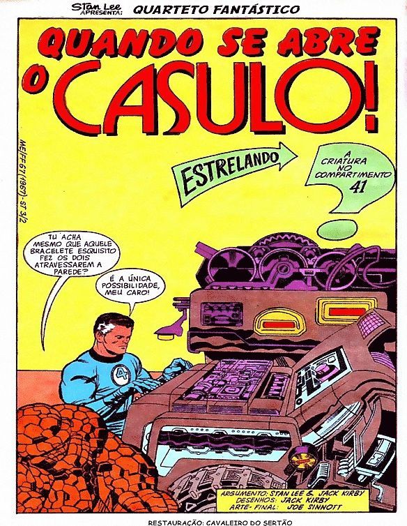 Read Quarteto Fantástico V1 (1961) (PT-BR) PT Manga Online