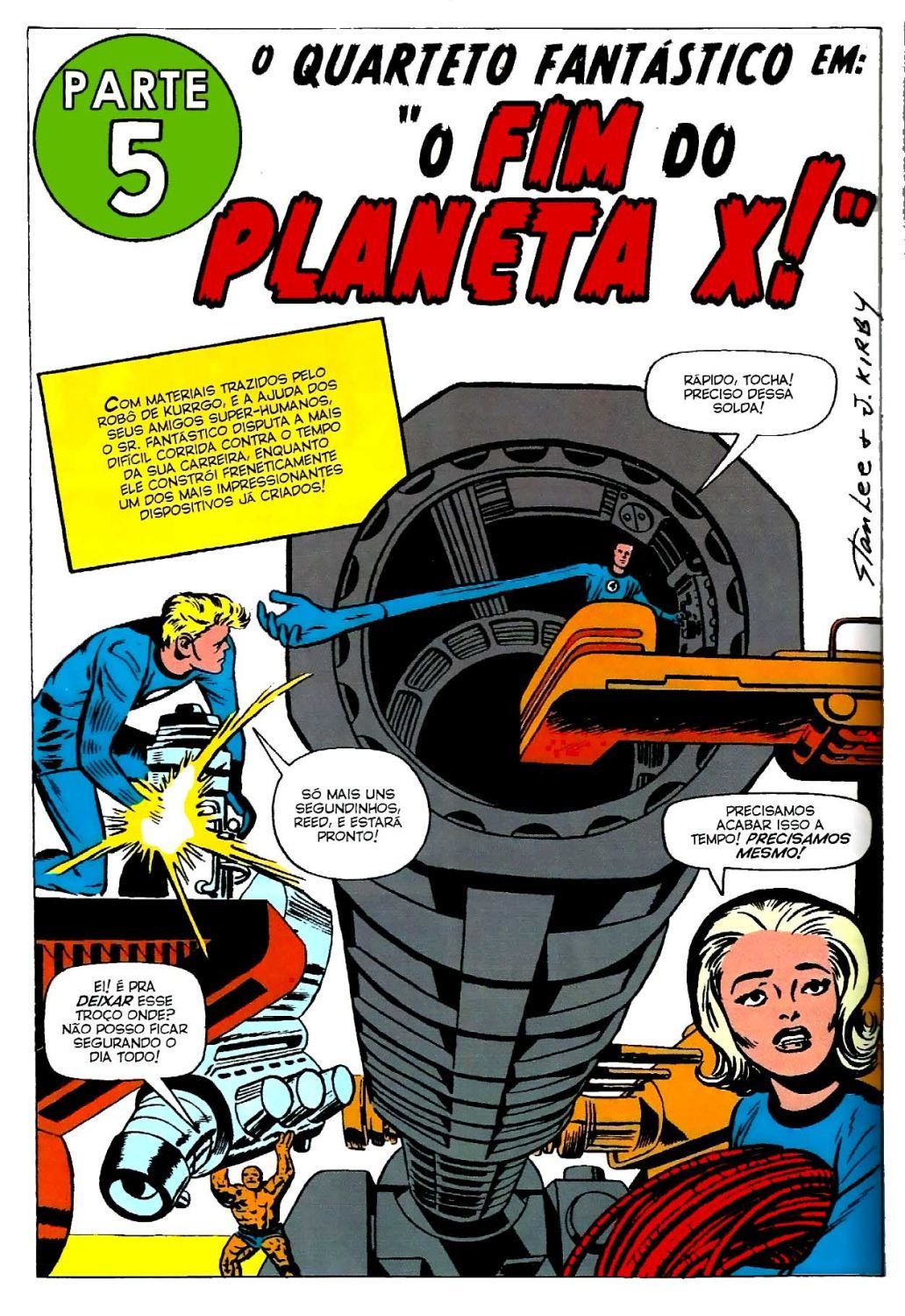 Read Quarteto Fantástico V1 (1961) (PT-BR) PT Manga Online