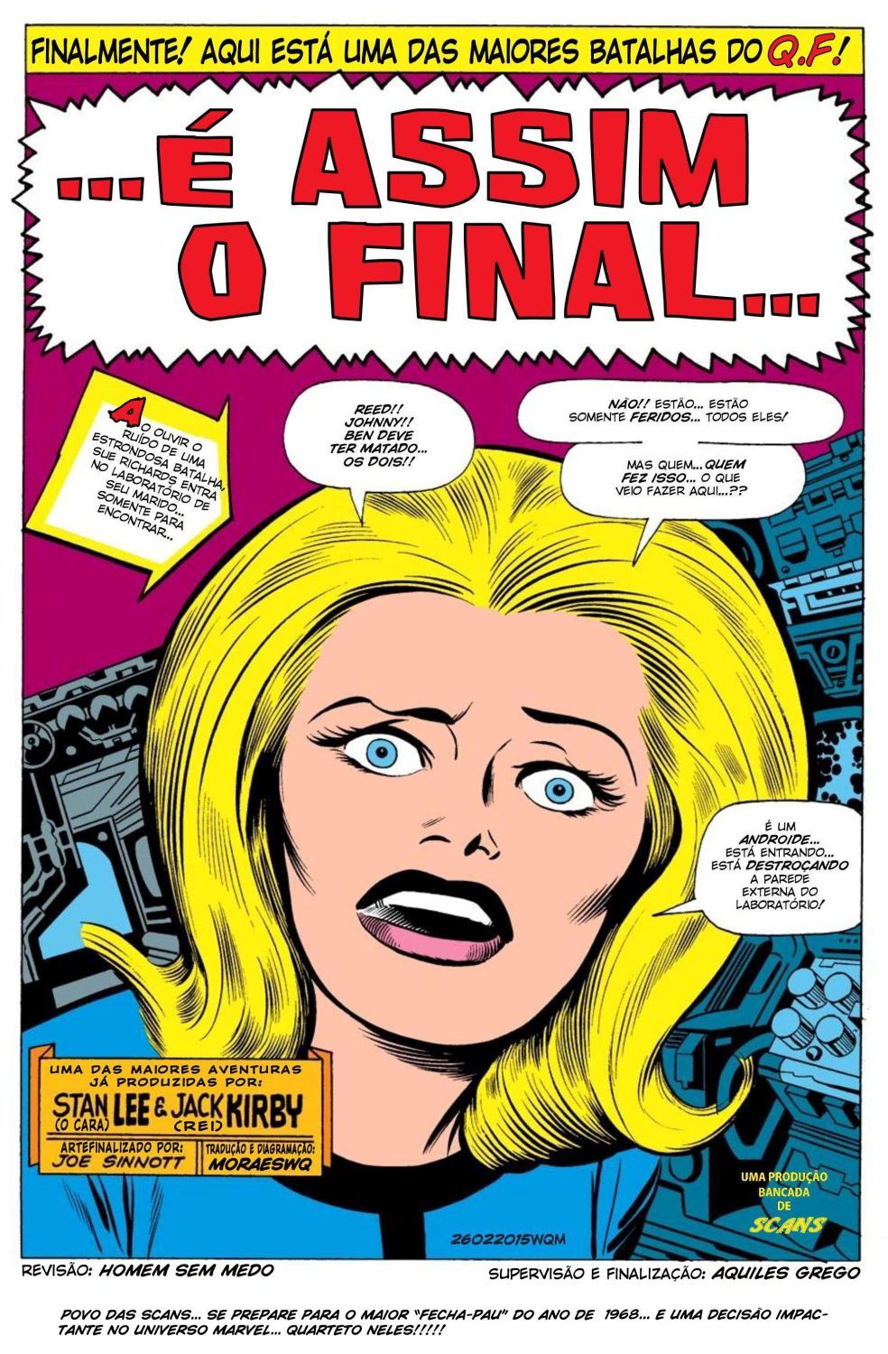Read Quarteto Fantástico V1 (1961) (PT-BR) PT Manga Online