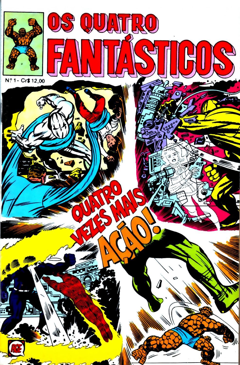 Read Quarteto Fantástico V1 (1961) (PT-BR) PT Manga Online