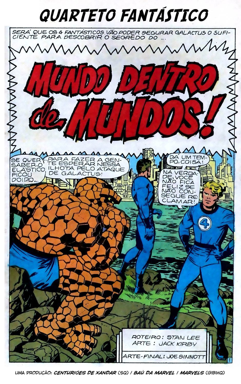 Read Quarteto Fantástico V1 (1961) (PT-BR) PT Manga Online