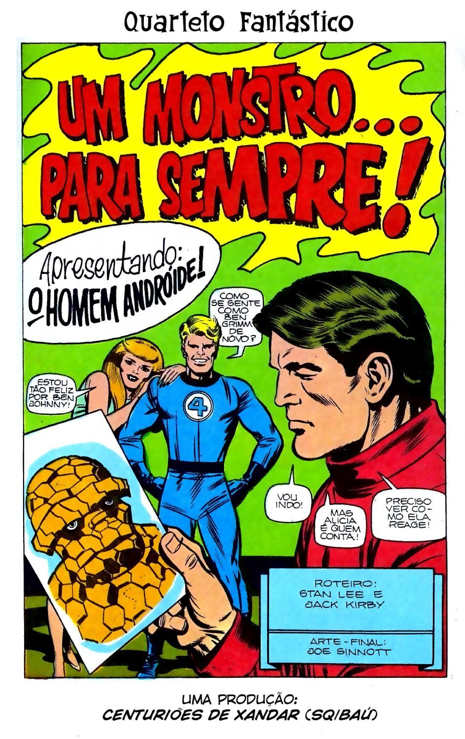 Read Quarteto Fantástico V1 (1961) (PT-BR) PT Manga Online