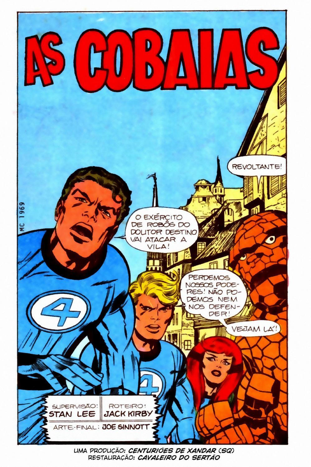 Read Quarteto Fantástico V1 (1961) (PT-BR) PT Manga Online