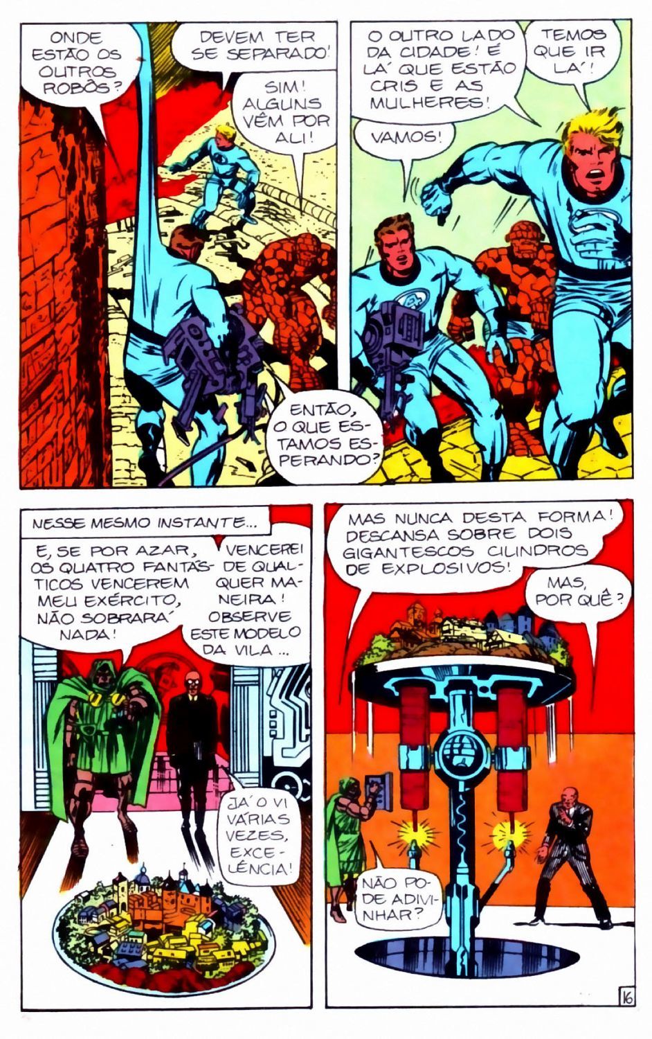 Read Quarteto Fantástico V1 (1961) (PT-BR) PT Manga Online