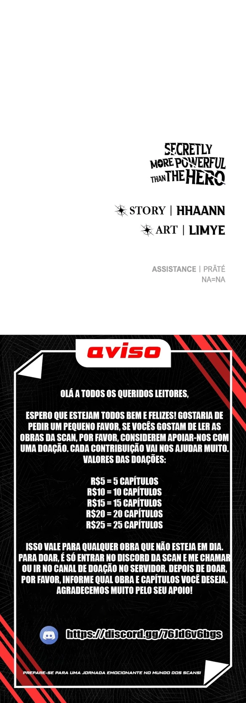 Read Secretamente Mais Poderoso que o Herói (PT-BR) PT Manga Online